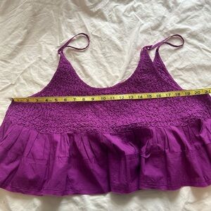 NWT Anthropologie smocked swing top